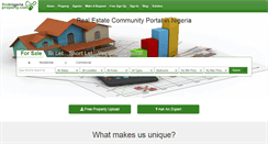 Desktop Screenshot of findnigeriaproperty.com